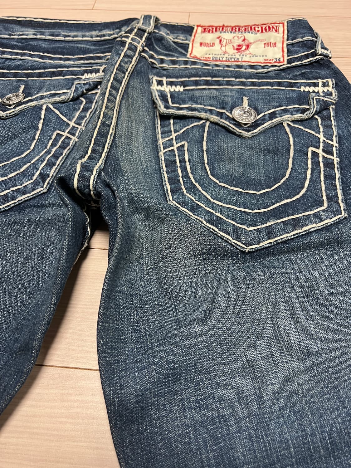 트루릴리전(True Religion) 빌리 슈퍼 T 데님 팬츠 / 30 상품이미지6