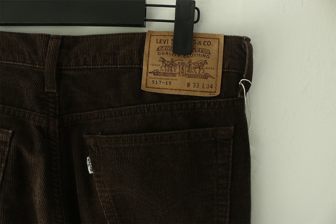 리바이스 90s 517 코듀로이 부츠컷 팬츠  상품이미지6