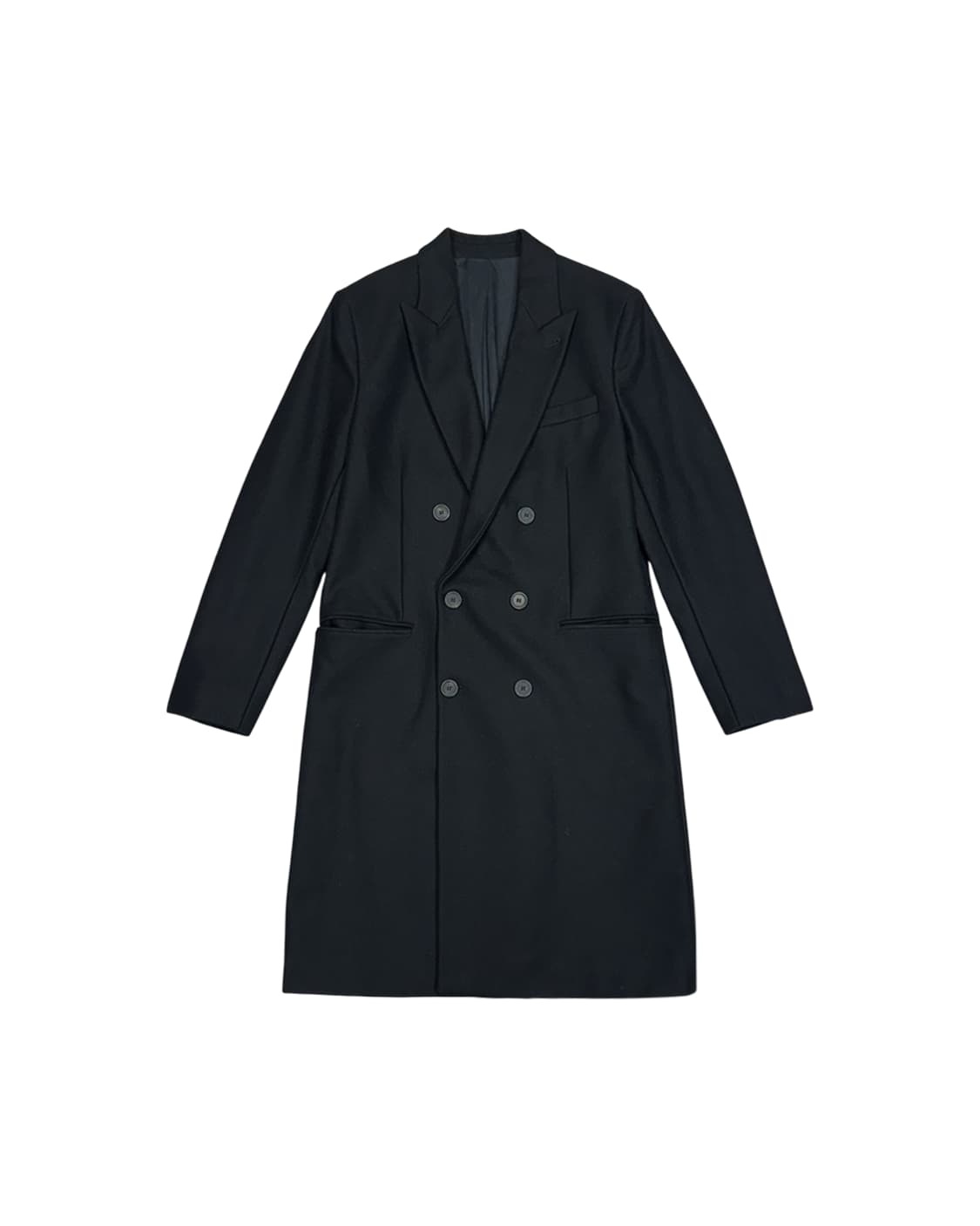 아미 15AW 더블 브레스티드 Tuskania 울 코트 상품이미지4