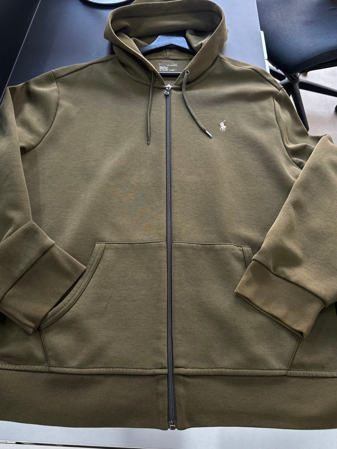 폴로랄프로렌 포니 후드집업 카키 상품이미지5