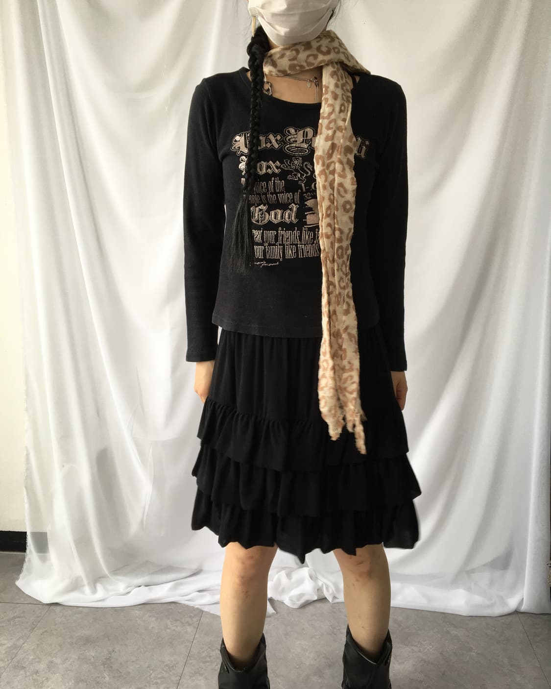  leopard pattern scarf 상품이미지4