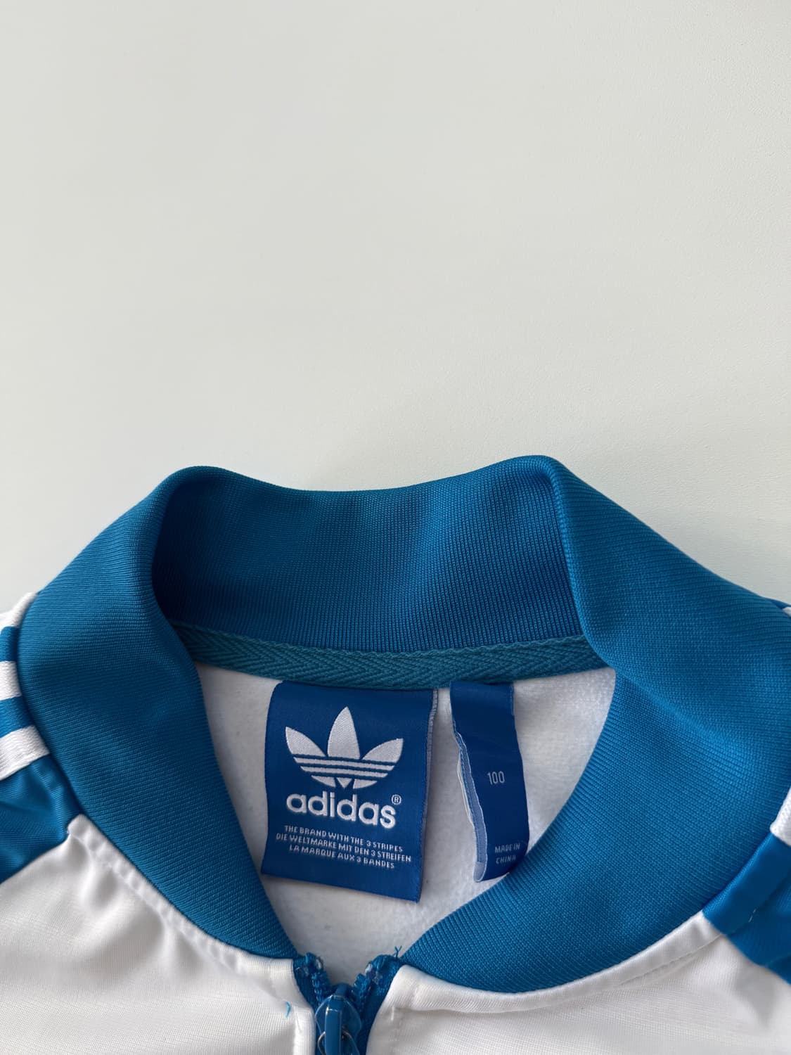 아디다스 루즈핏 흰 파 니고베어 파이어버드 트랙 져지 상품이미지5