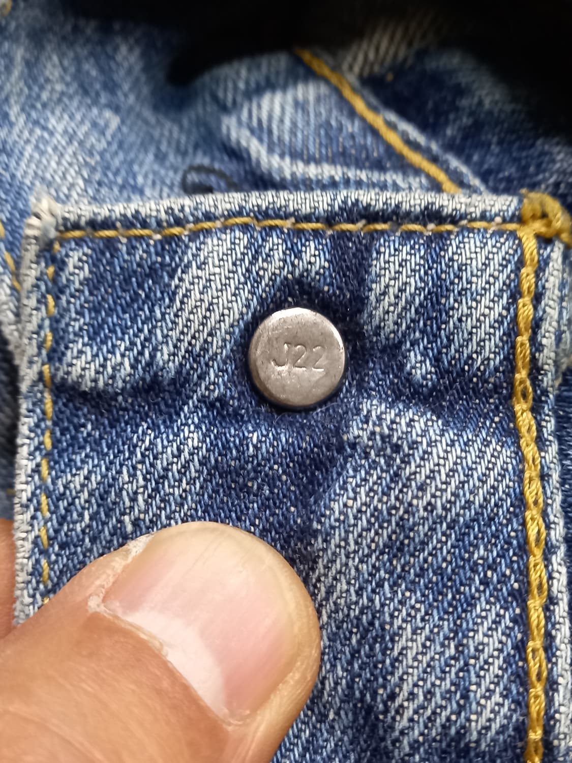 M95 빅E 리바이스567 Jap 빈티지 데님자켓 M-05 상품이미지8