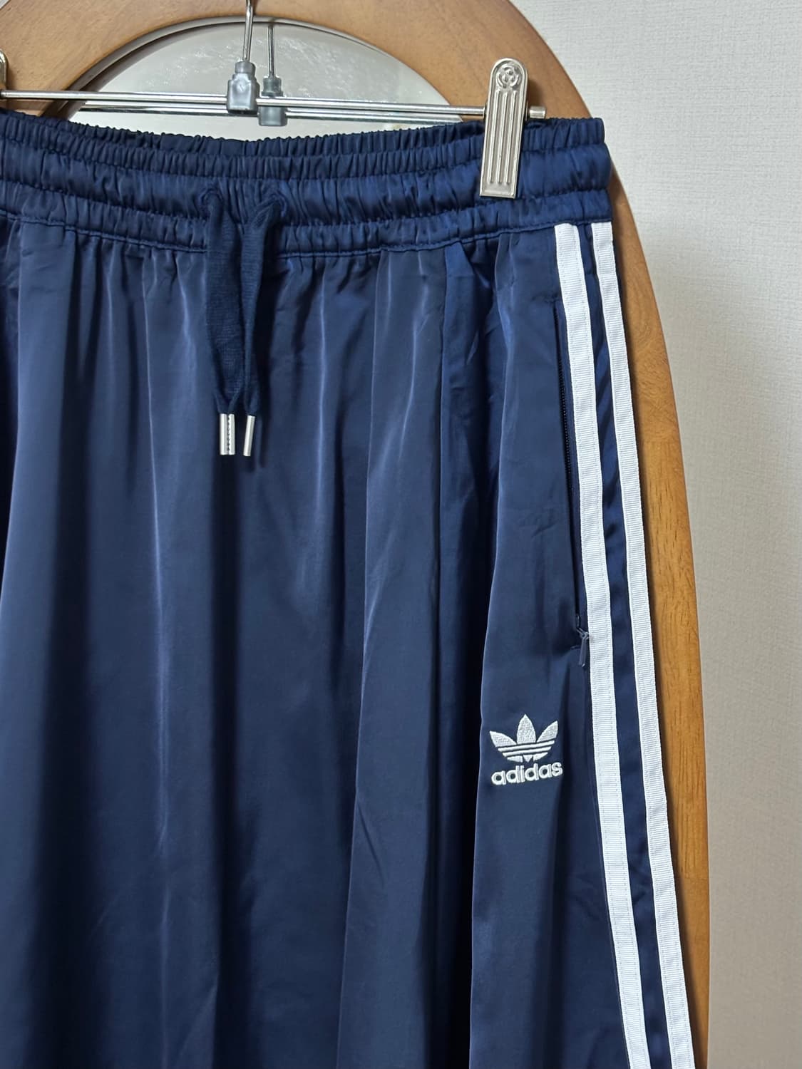 Adidas satin long skirt 아디다스 오리지널 롱스커트 상품이미지3