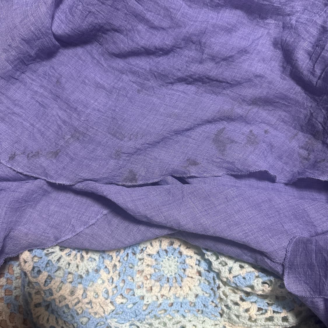 빈티지 연보라색 롱 스커트 모리 모리걸 상품이미지5