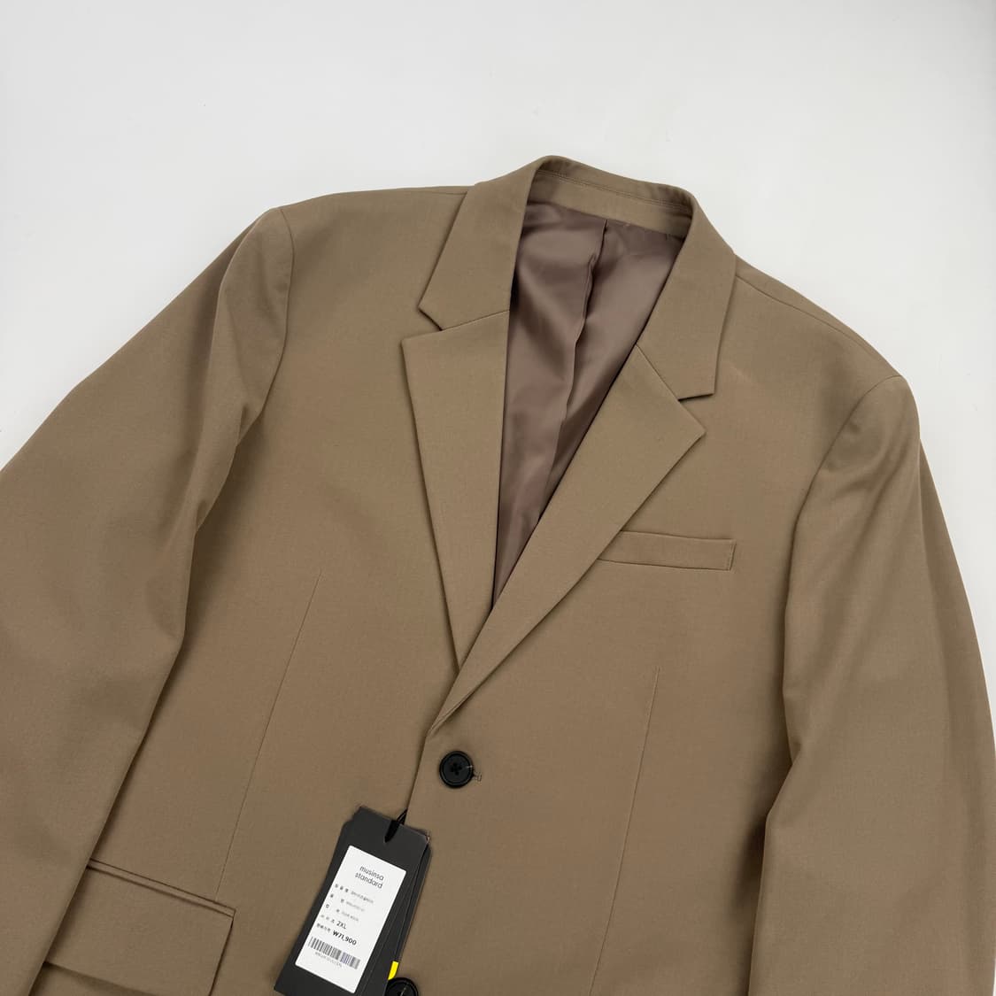 무탠다드 오버사이즈 블레이저 더스트베이지 상품이미지2