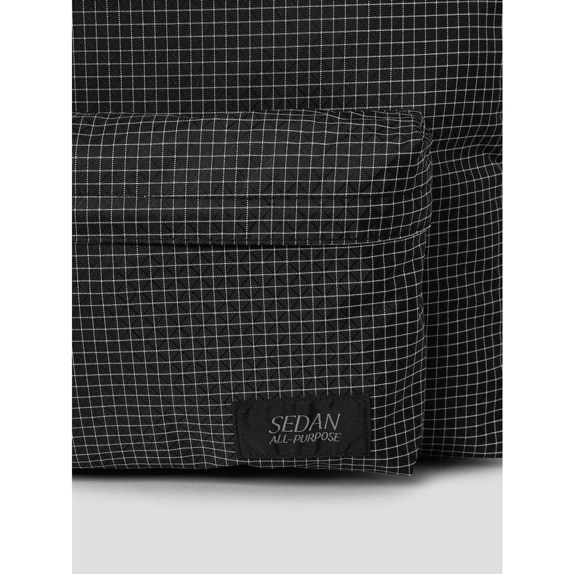 [FREE] 세단올퍼포즈 그리드 백팩 블랙 상품이미지5