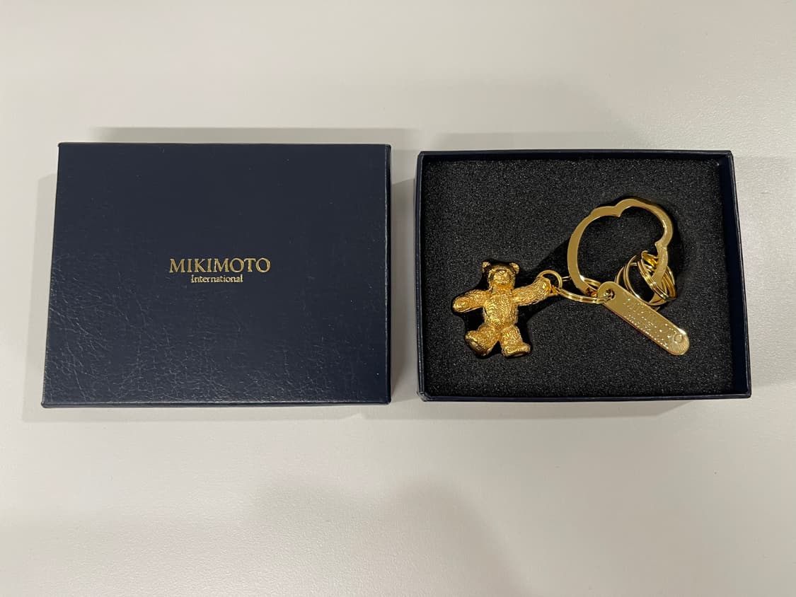 미키모토 곰돌이 키링 MIKIMOTO 상품이미지1