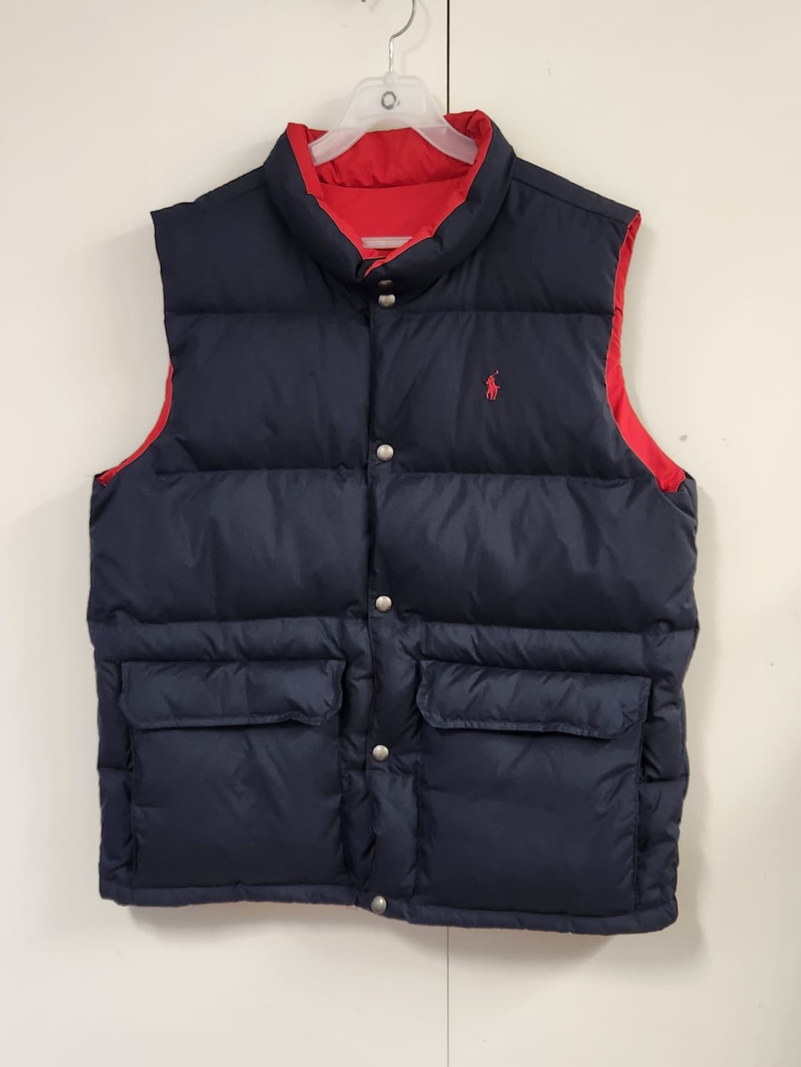 폴로 랄프로렌 양면 패딩 조끼 XL 18-20 (95-100추천) 상품이미지1