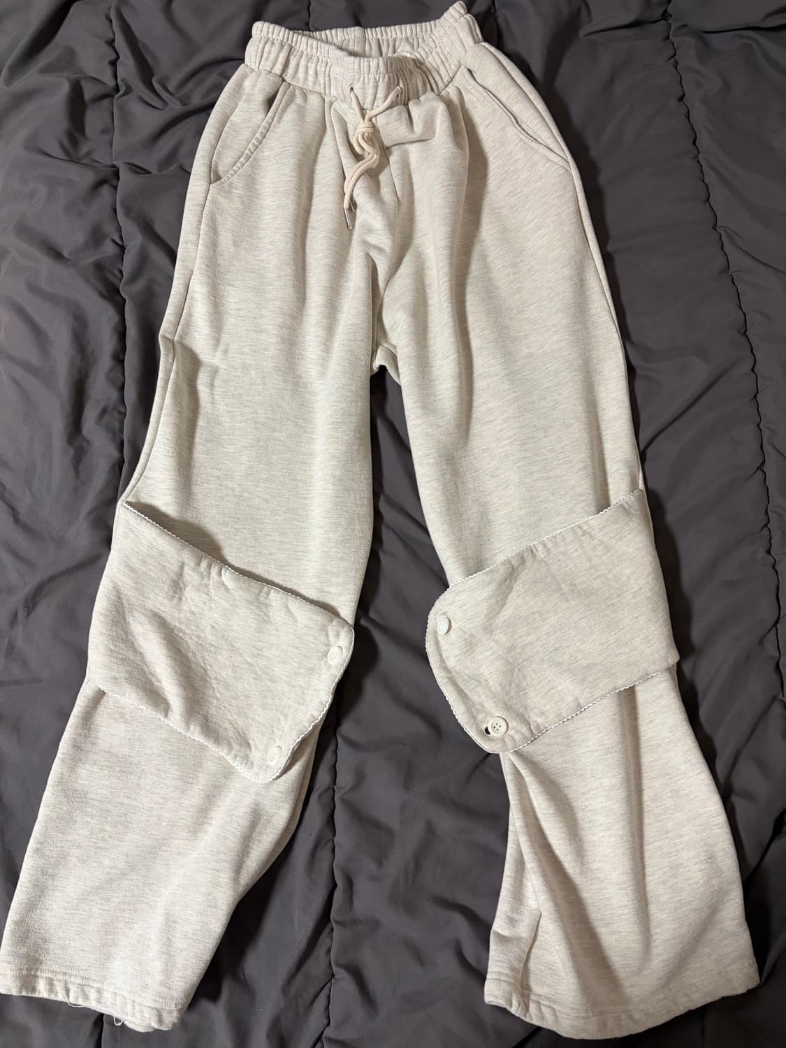 오쉬하이 밴드 스웻팬츠 멜란지 상품이미지2