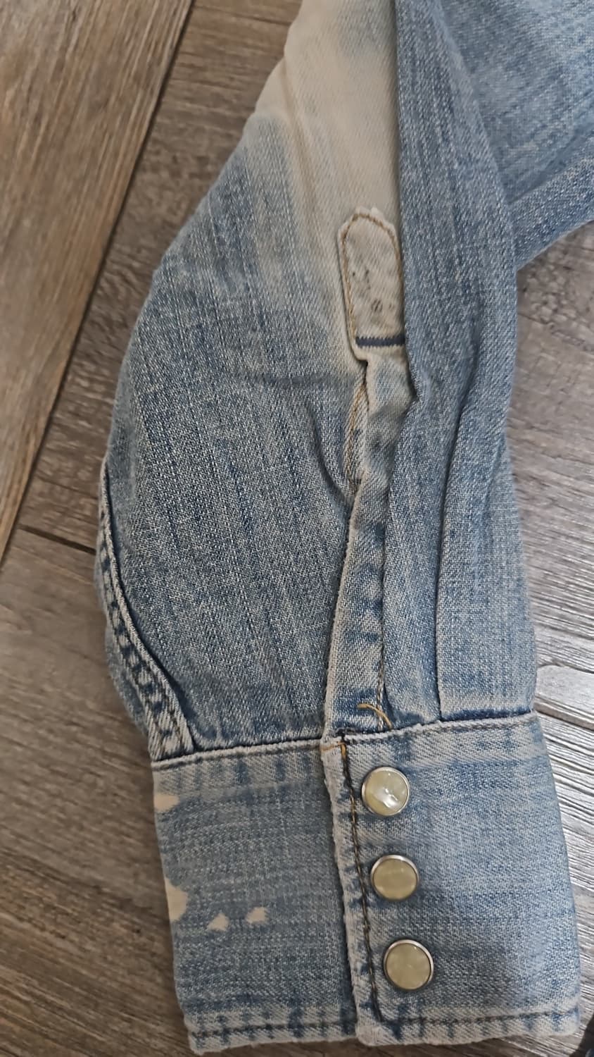 리바이스 LVC 1955 쏘우투스 데님 셔츠 S 상품이미지8