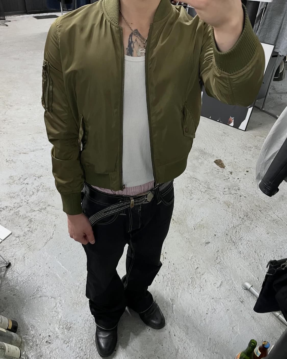 COLZA ma-1 bomber jacket 상품이미지1