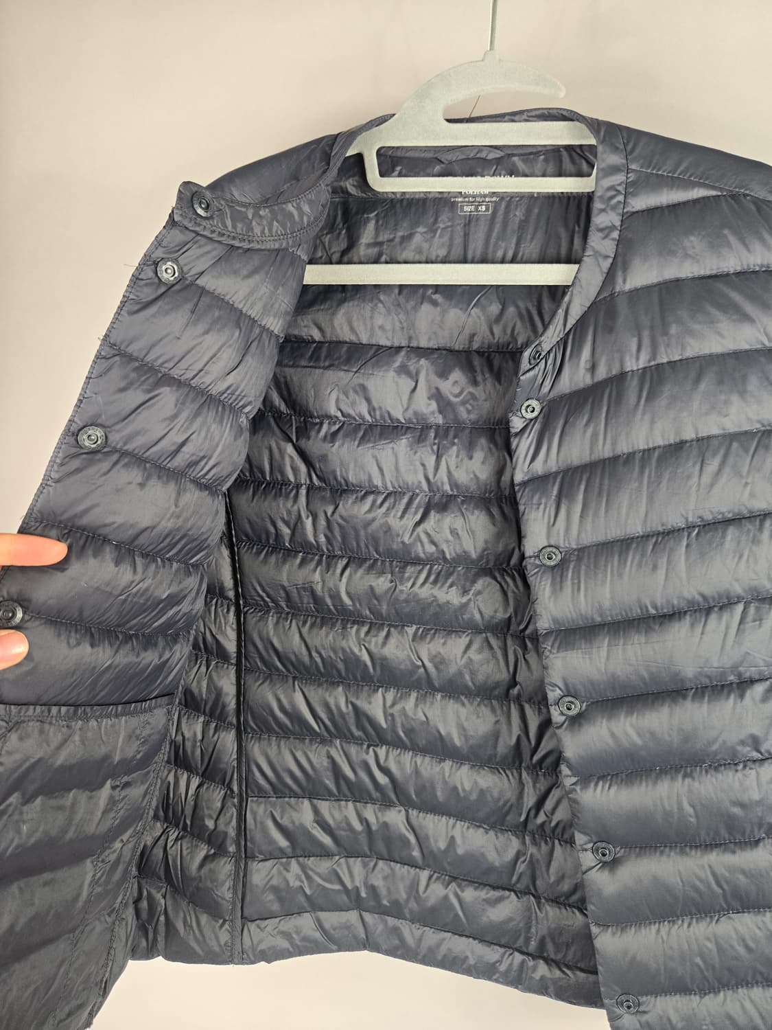 [무료배송]폴햄 XS 여성 경량 구스 다운 패딩 조끼 에어플러스 상품이미지6