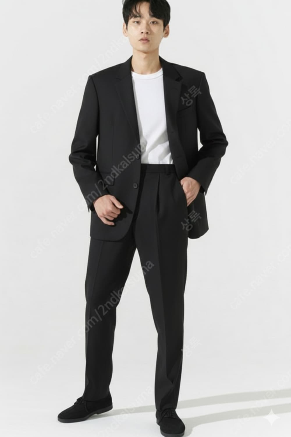 포커페이스 알프레드 브라운 트라우저 슬랙스 ONE PLETS PANTS 상품이미지3