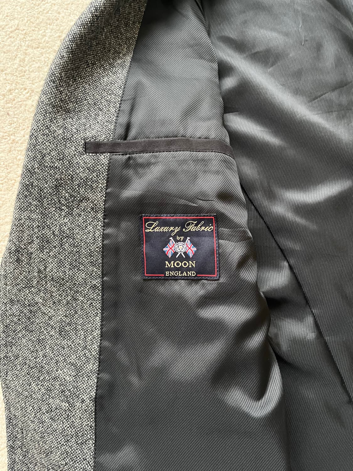 므씨유니콜 문트위드 울 헤링본 사파리 자켓 (95-100) 상품이미지7