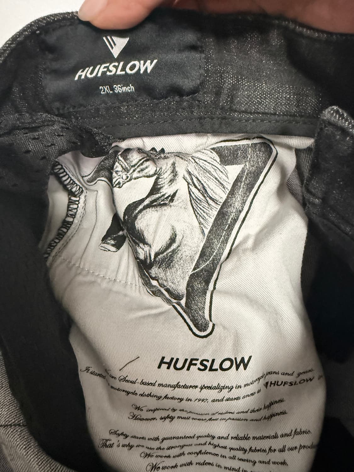 헙슬로우 (HUFSLOW)라이더 데님 36인치 상품이미지7