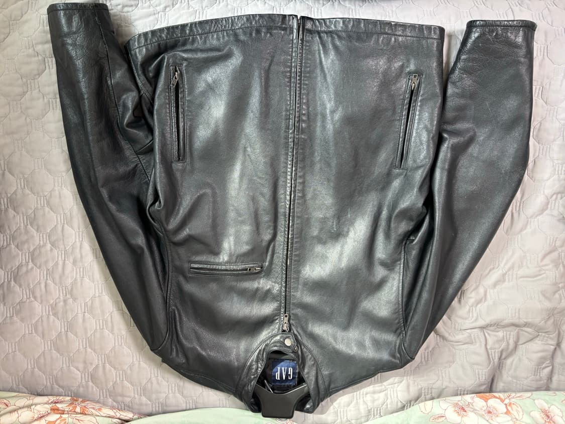 L)올드갭 GAP 레더자켓 상품이미지2