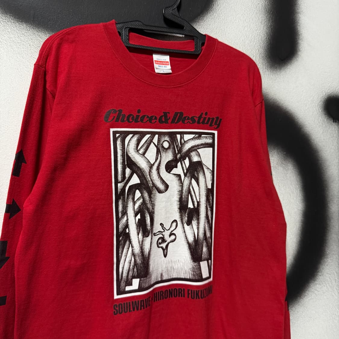 United Athle 올드스쿨 멀티 프린팅 롱 슬리브 티셔츠 상품이미지3