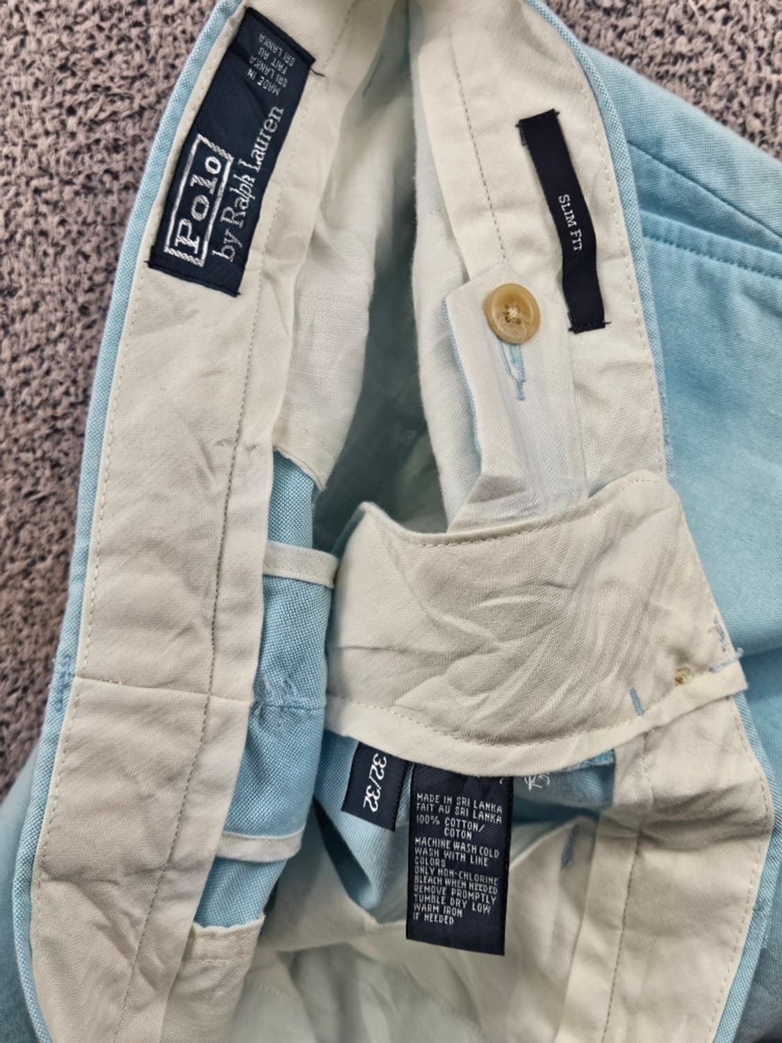 폴로랄프로렌 코튼 슬림 핏 치노 팬츠 ( 32X32 ) / 11485 상품이미지7