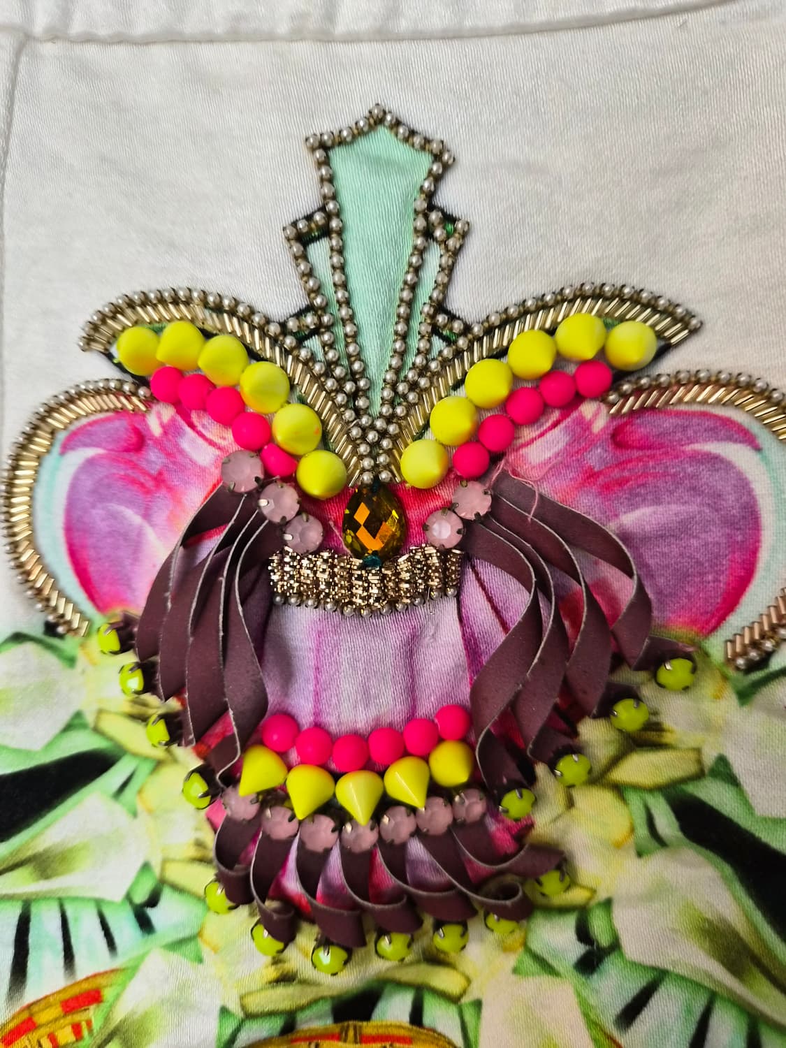 [XS 마니시 아로라(Manish Arora) 입체 자수 기하학 상품이미지5