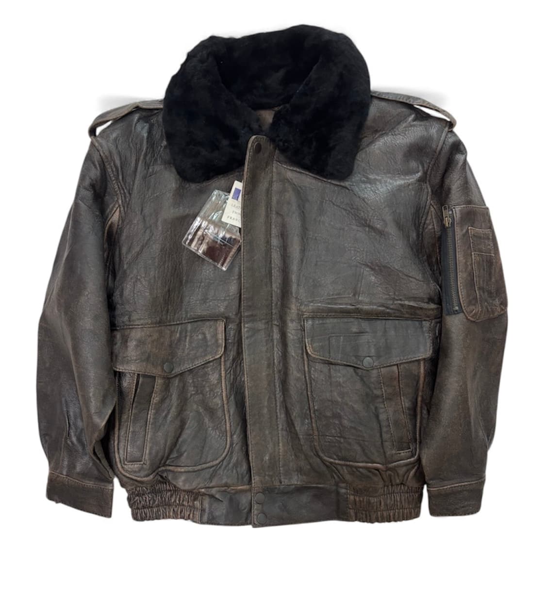 SUB URBAN 재퍄니즈 G-1  양가죽 봄버 자켓 M 상품이미지10