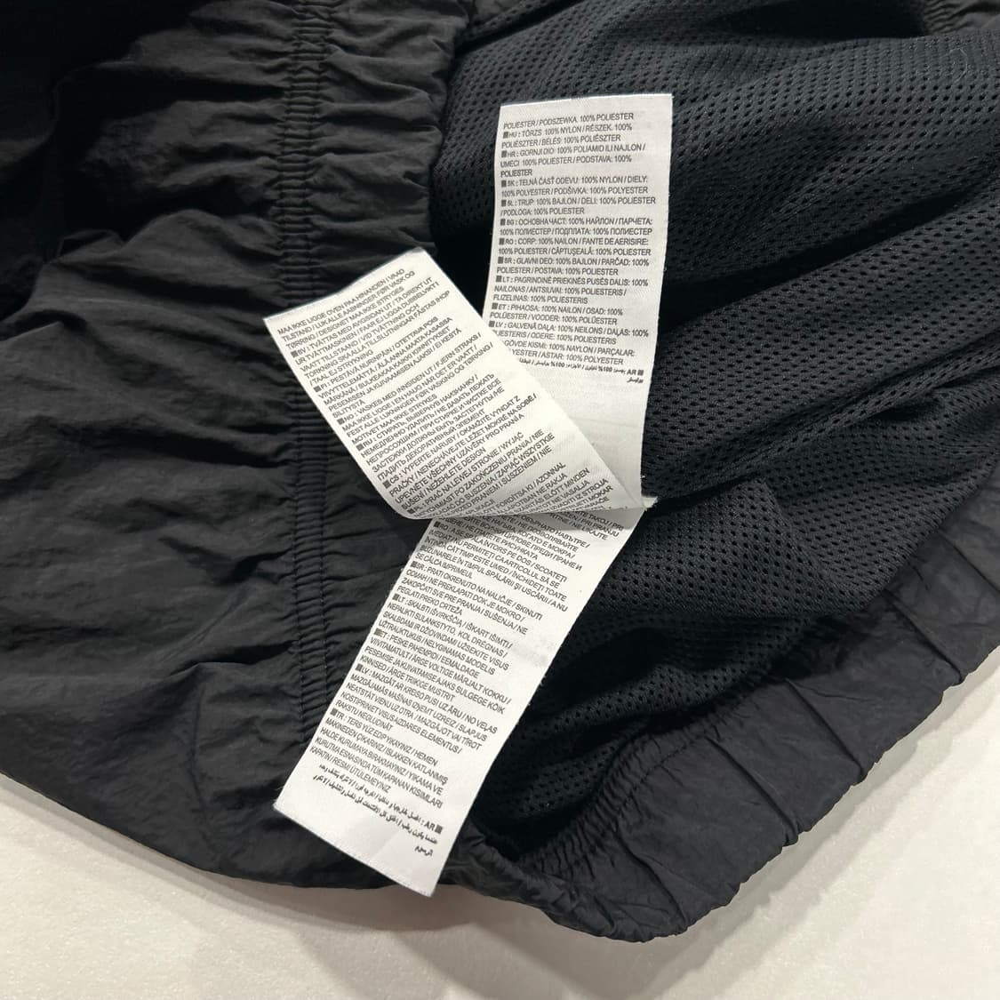 [M] 나이키 빅 스우시 우븐 자켓 블랙/화이트 A770 상품이미지7