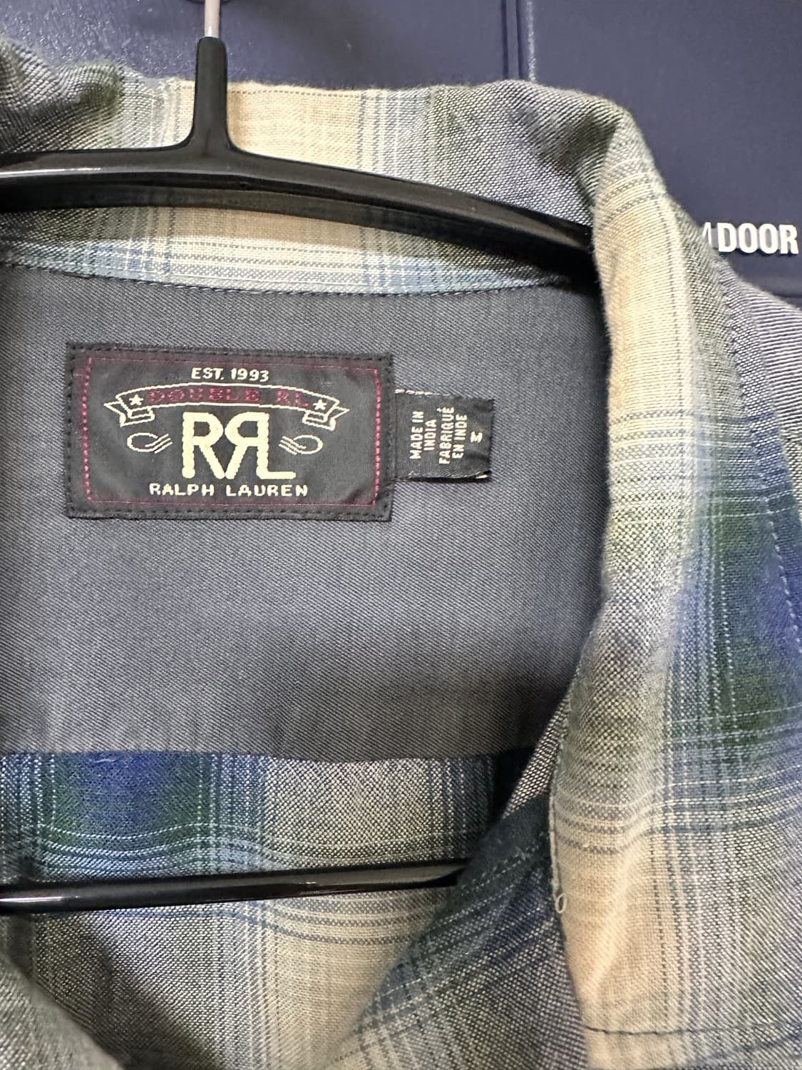 RRL 옴브레 캠프셔츠 M 상품이미지3