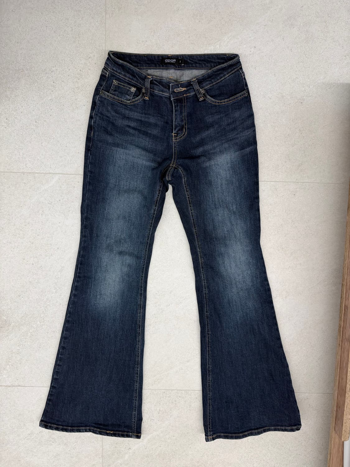 오도어 빈티지 로우진 진청ver 2사이즈 상품이미지1