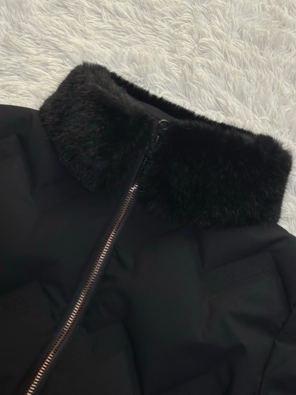 JDX 여성 퀼팅 블랙 패딩 90 상품이미지7