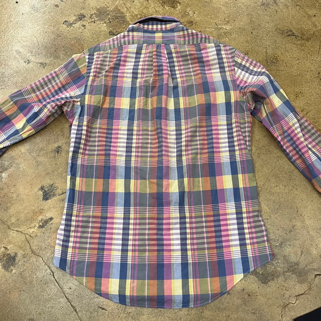 [정품/M] 폴로 랄프로렌 멀티 체크 셔츠 b16 상품이미지4