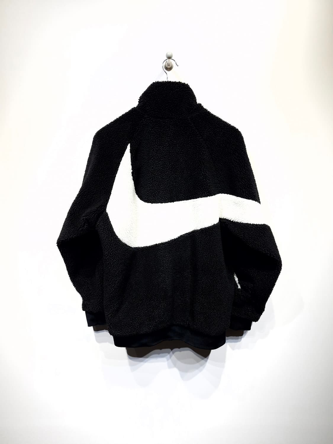 NIKE 나이키 빅스우시 리버시블 플리스 후리스 검흰 상품이미지3