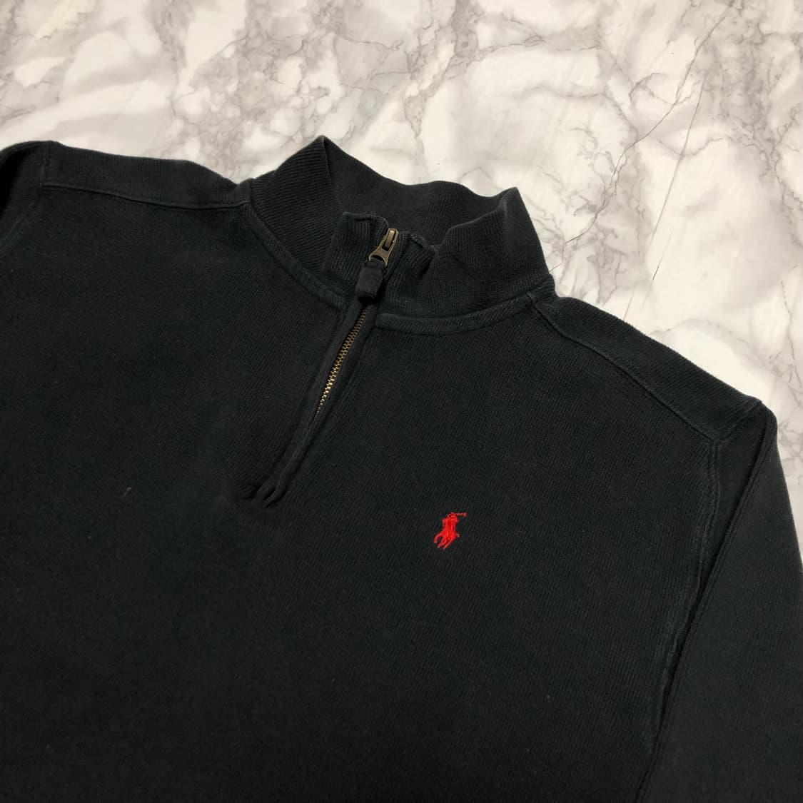 폴로 랄프로렌 반집업 니트 남여공용 상품이미지2