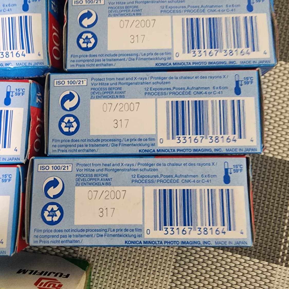 유통기한 지난 120미리 중형필름 16개 일괄판매 상품이미지5