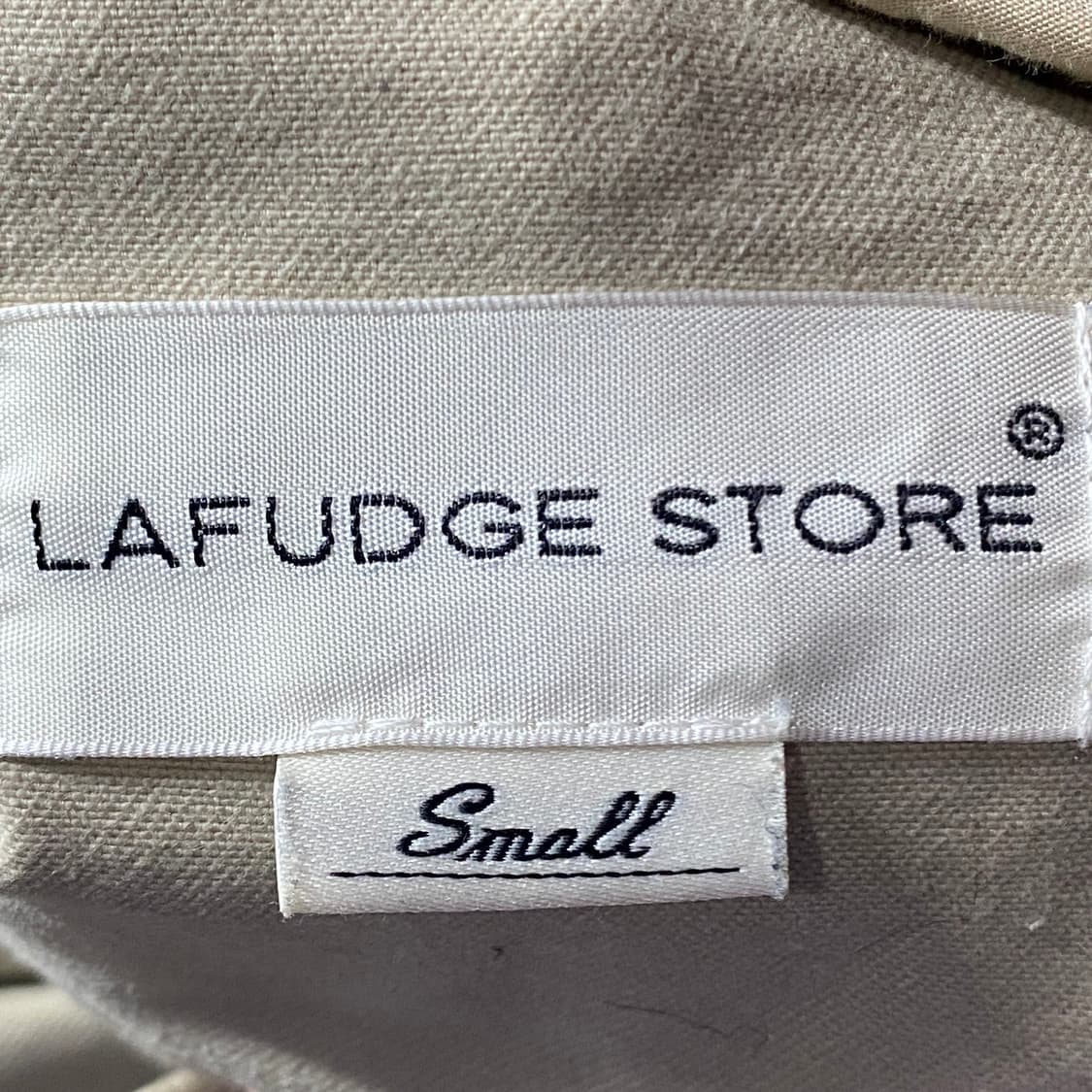 라퍼지스토어 아이보리 피쉬테일 숏 야상 자켓 B3998 상품이미지3