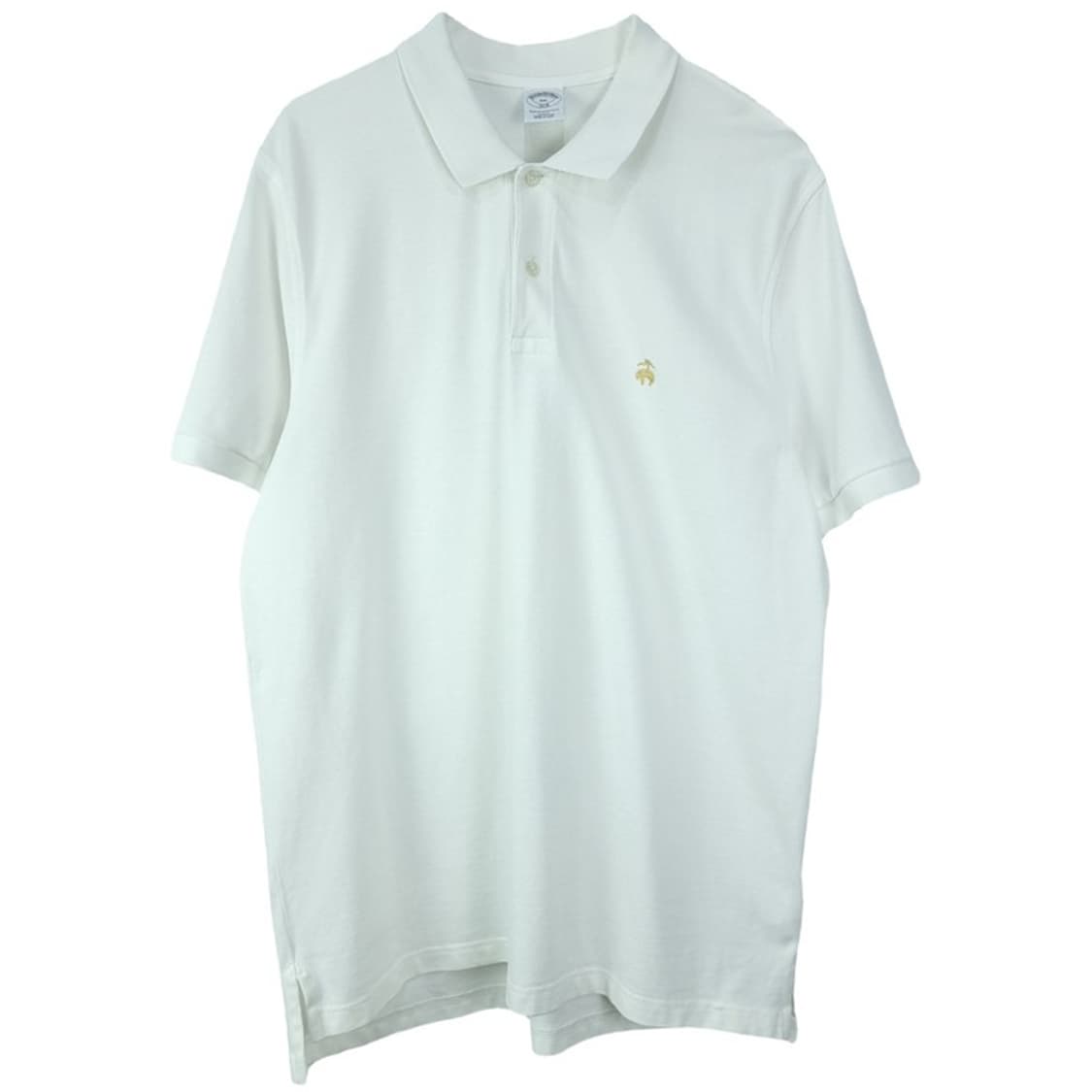 [브룩스브라더스] 로고 자수 카라티 화이트 M20260 상품이미지2