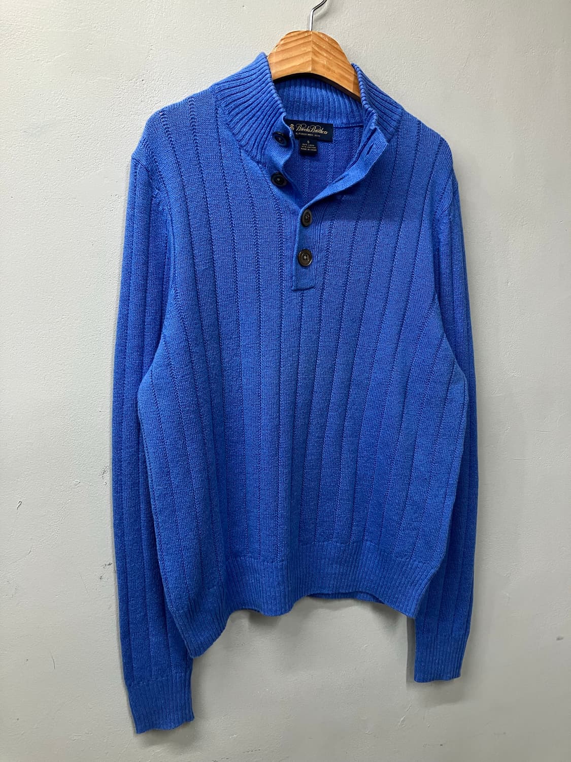 브룩스브라더스 케이블 버튼 집업 니트 상품이미지2