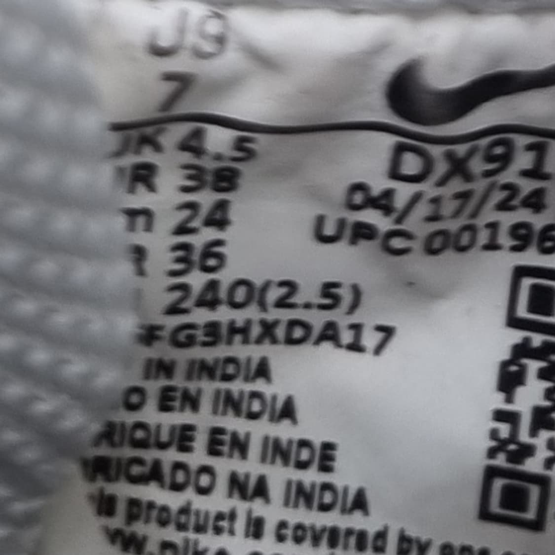 나이키 감마포스 여성운동화240 상품이미지6