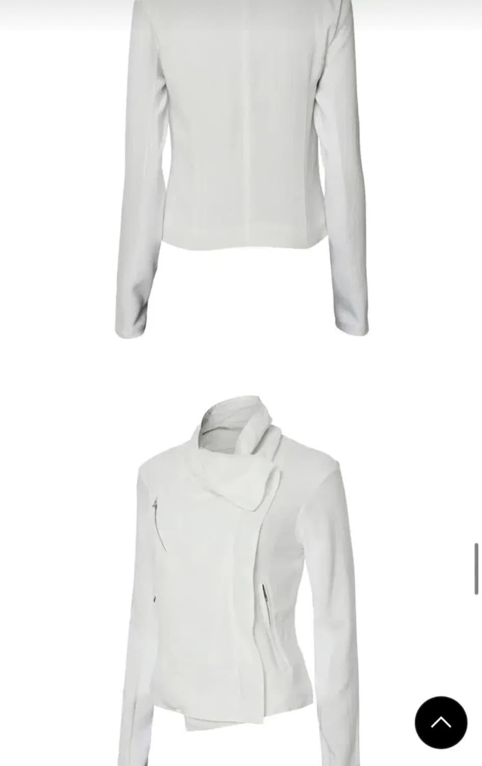 플레어업 바이커자켓 화이트- 1 상품이미지3