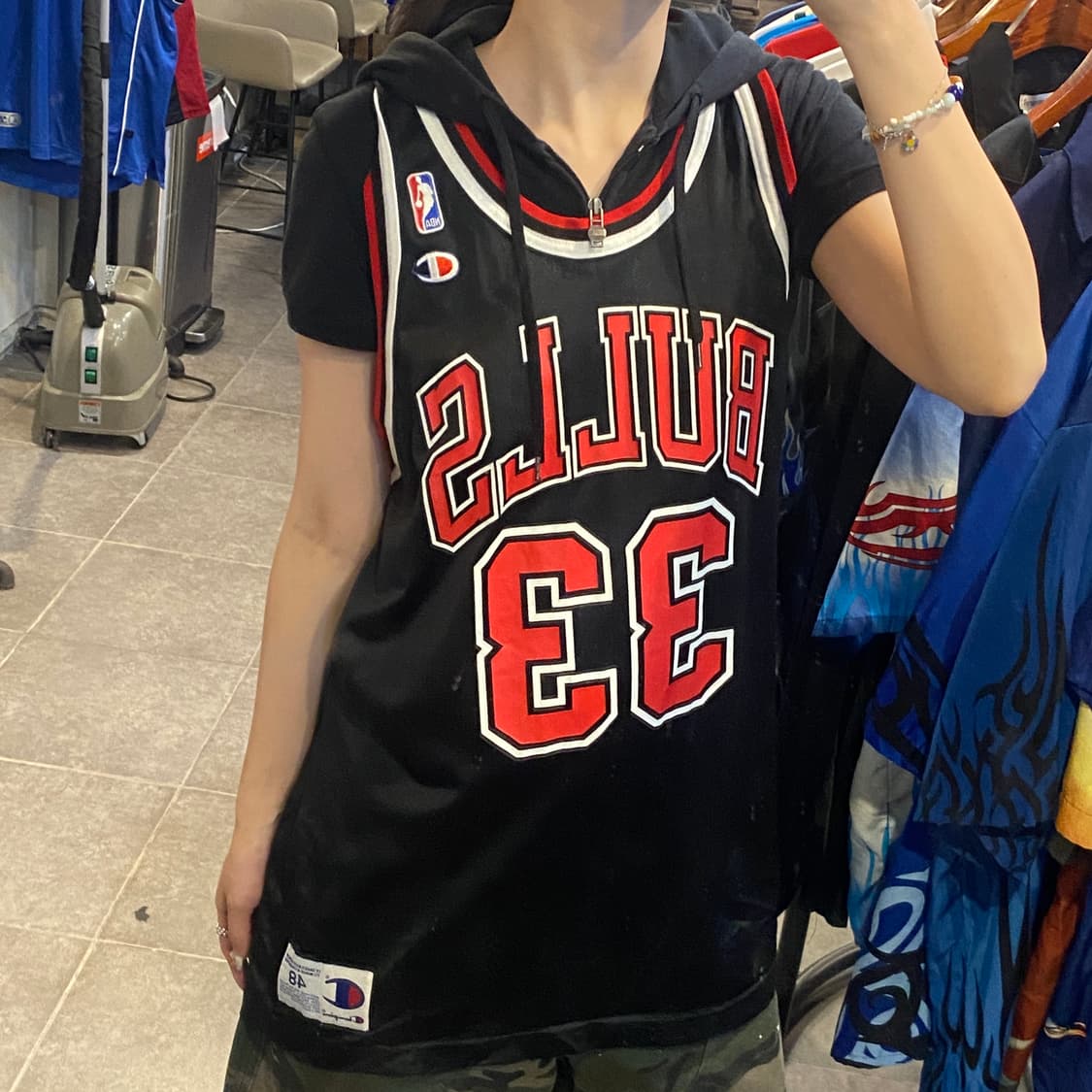 [NO.9] NBA 나시티 블랙 져지 상품이미지2