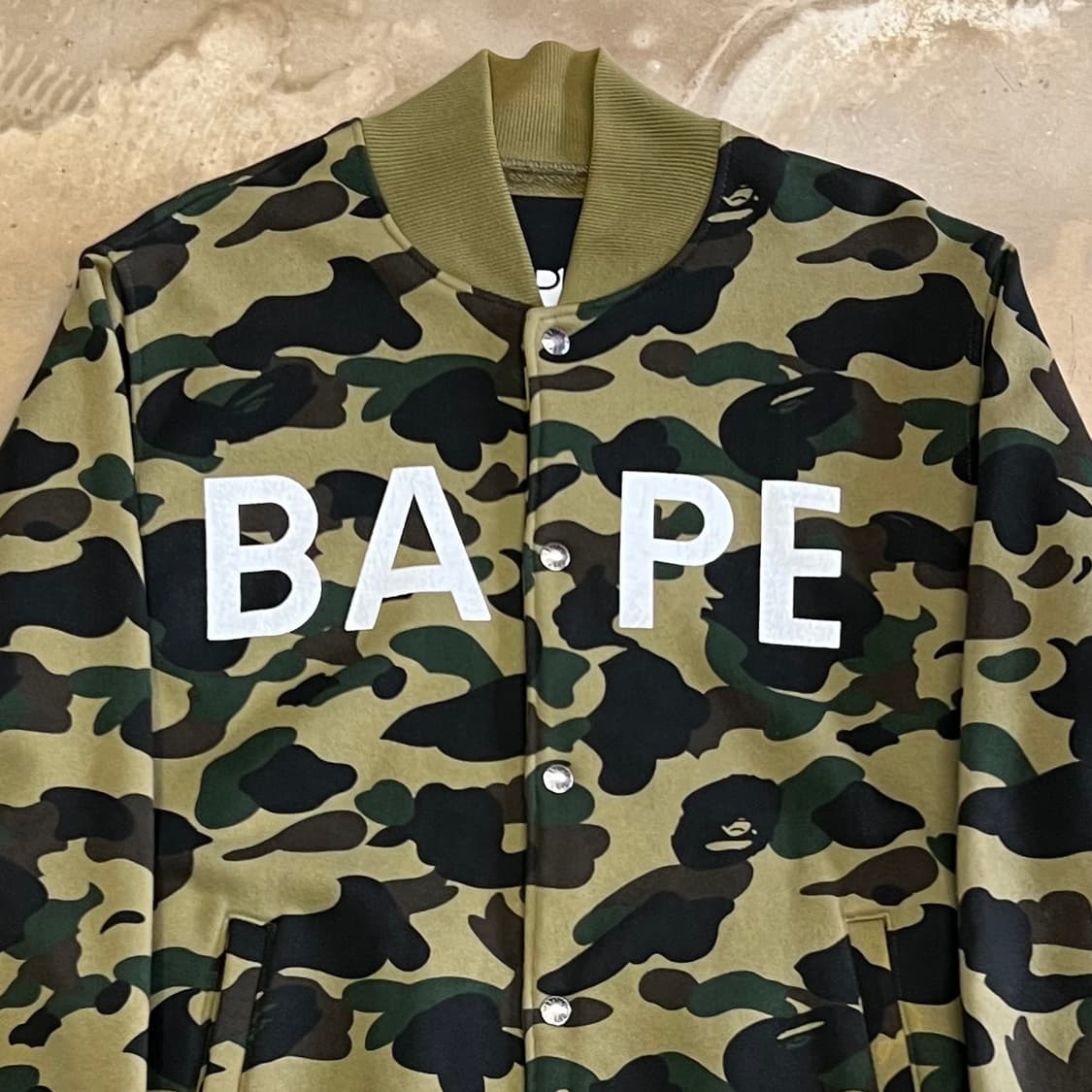 M 베이프 BAPE OG 00s 카모 바시티 자켓 상품이미지1