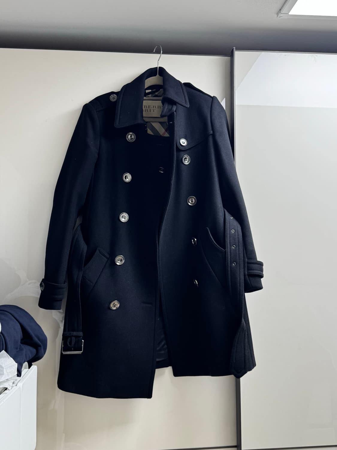 버버리 브릿 블랙 코트 UK6/US4 상품이미지2