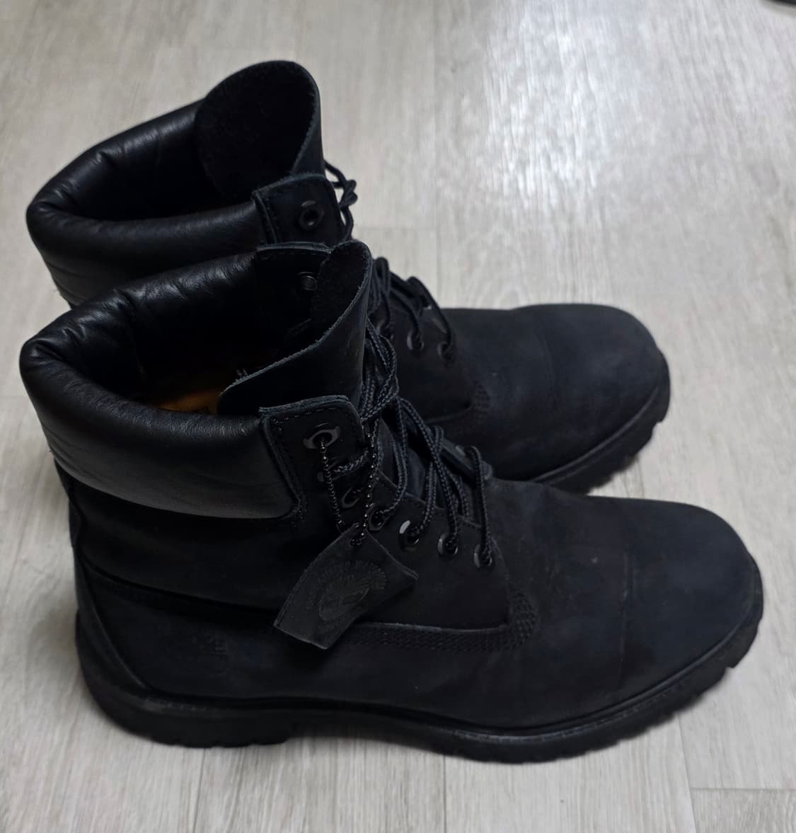 팀버랜드 6인치 프리미엄 블랙 부츠(260~265) 상품이미지1