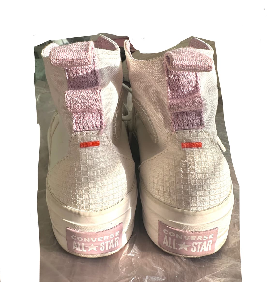 (225) 컨버스 척테일러 올스타 하이 리프트 퓨처 유틸리티 빈티지화이트 상품이미지2