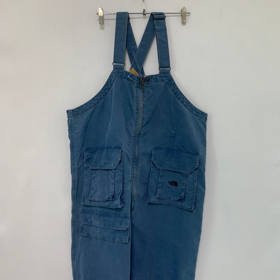 노스페이스 퍼플라벨 인디고 필드 오버롤 팬츠 32 사이즈 멜빵 점프수트 상품이미지2