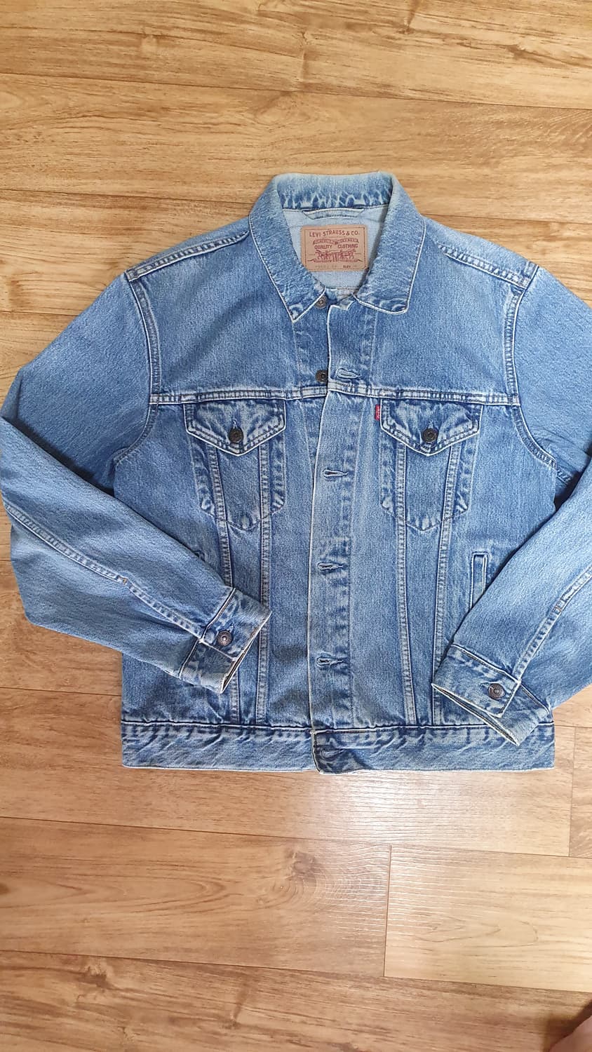 90s 리바이스 청자켓 70503 made in italy 상품이미지1