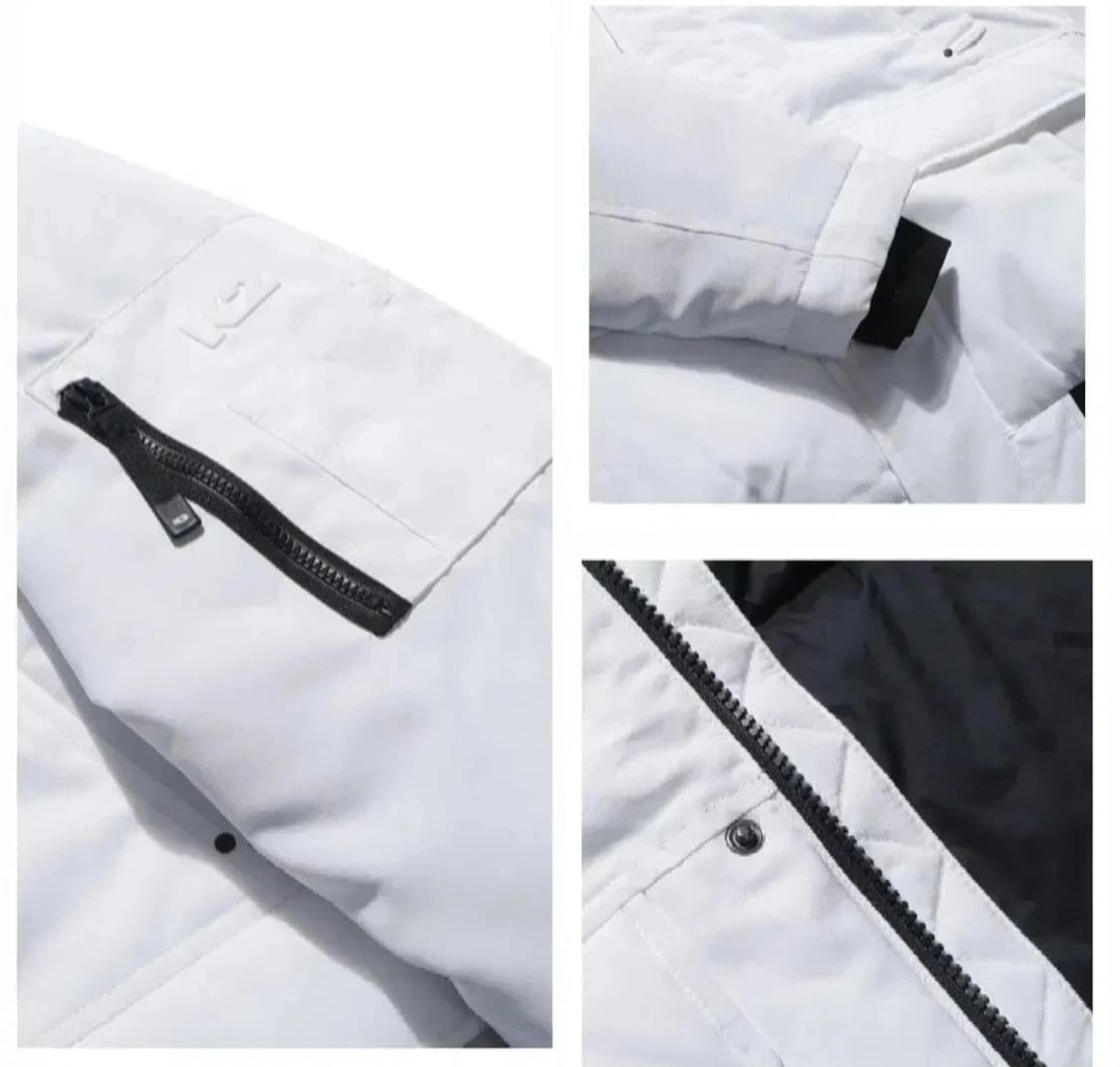 (새제품) K2 야상 숏패딩 다운 공용 화이트100 상품이미지4