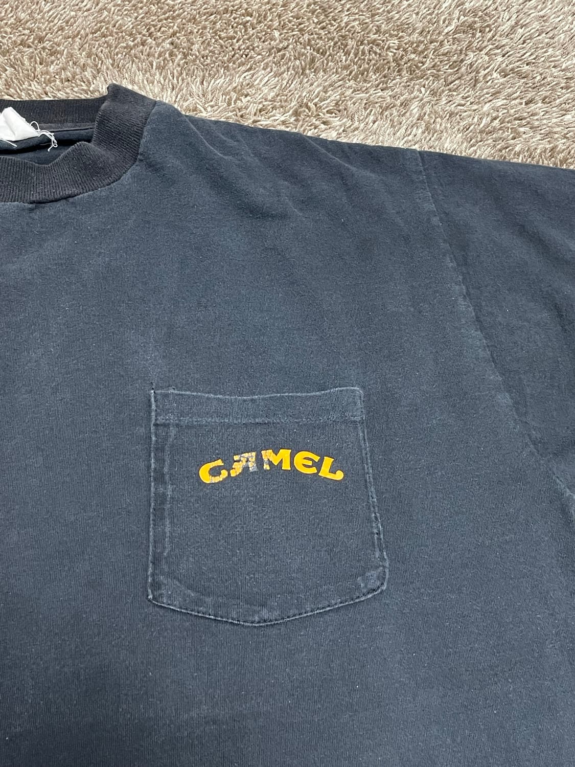 90s 빈티지 카멜 프로모 티셔츠 싱글 스티치 camel 상품이미지4