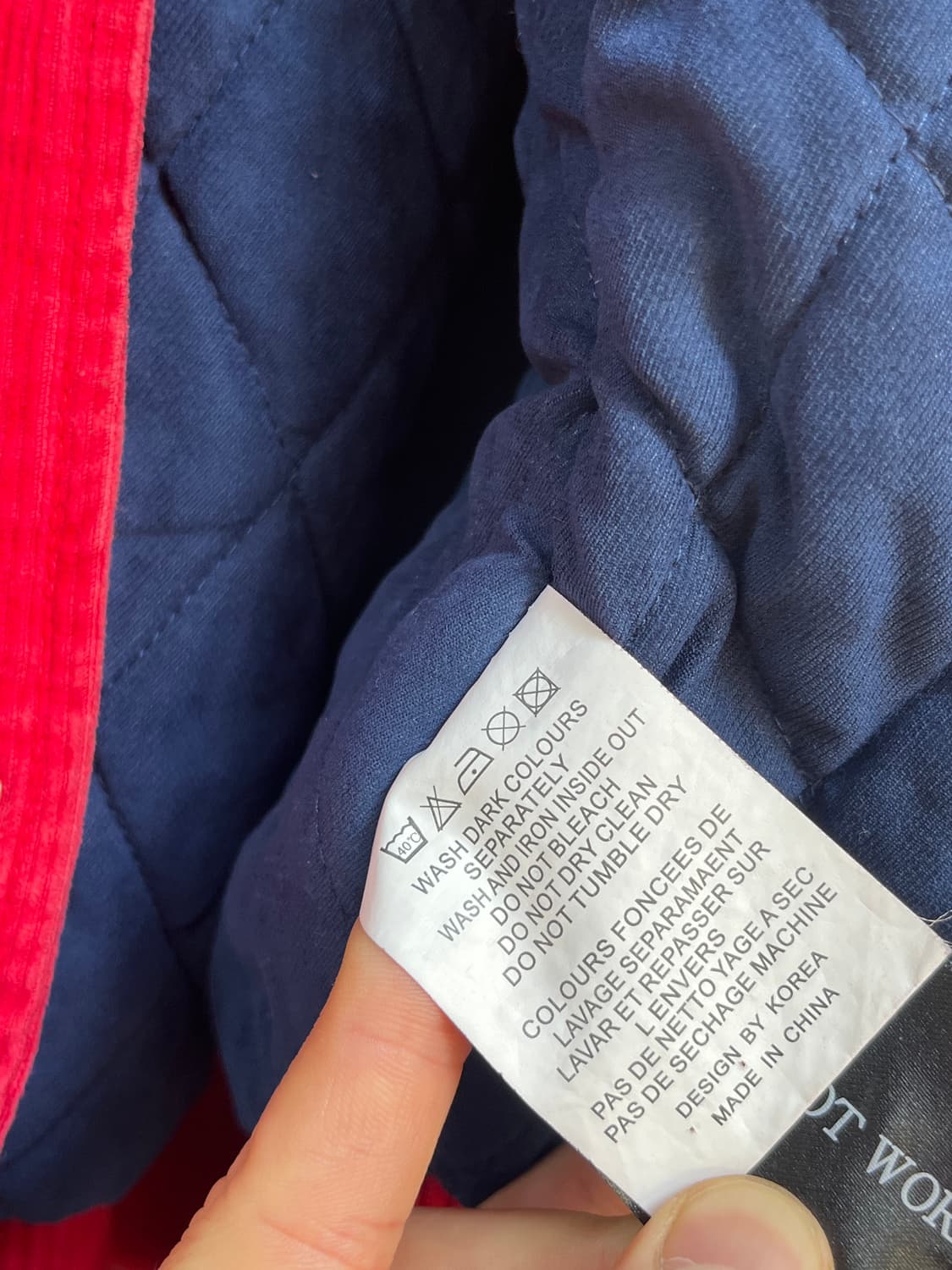 The Madness 스타디움 자켓 레드 XL 상품이미지8