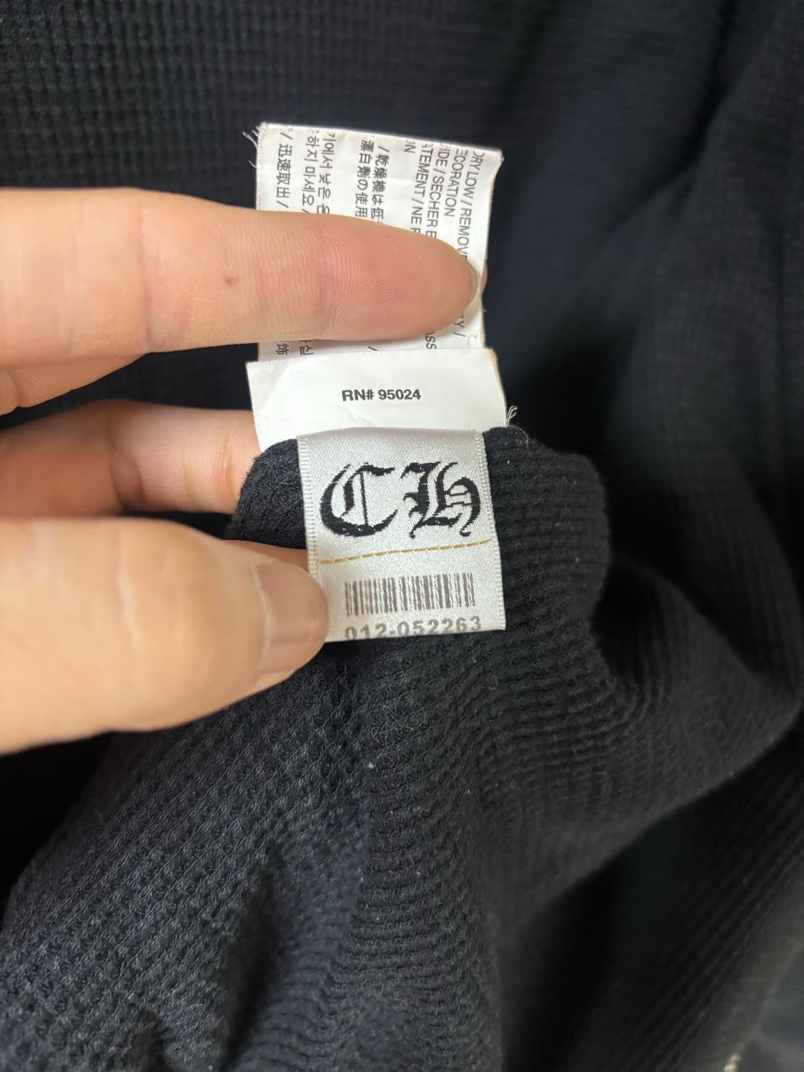 크롬하츠 헤비웨이트 후드 집업 상품이미지9