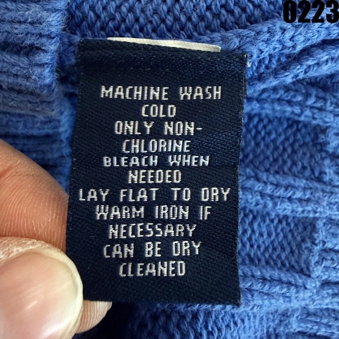 챕스 랄프로렌 꽈배기 니트 스웨터 M  상품이미지6